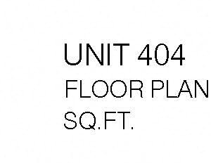 404 Floor Plan 404 Floor Plan at Market District Lofts, Cleveland, OH
